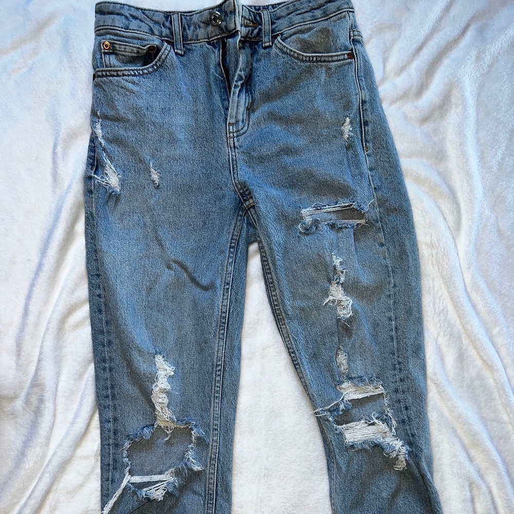 Topshop high rise skinny size 2